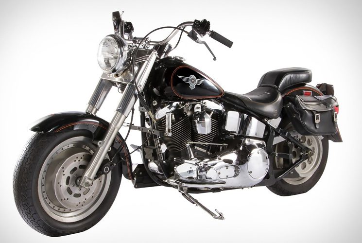 The Harley-Davidson Fat Boy®  motorcycle from “Terminator 2” was sold for US$500,000