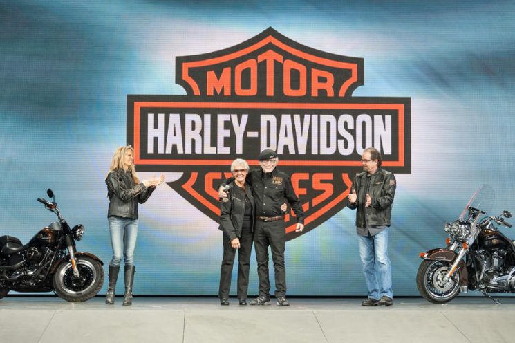 Nancy Davidson La Premiere Dame De La Moto Leo Harley Davidson