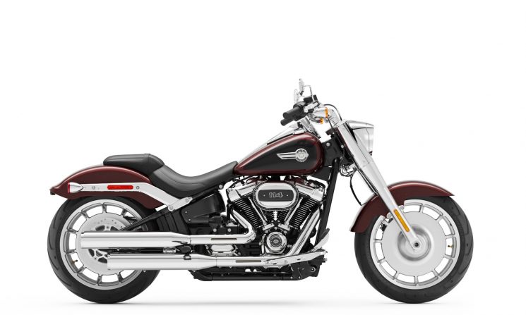 2022 Harley-Davidson® Fat Boy™ 114 Midnight Crimson/Vivid Black