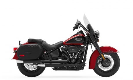 2022 Harley-Davidson® Heritage Classic Redline Red/Vivid Black (Black Finish w/ Laced Wheels)